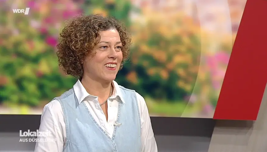 2025-09-30_wdr-lokalzeit Melanie Unterberg bei der WDR-Lokalzeit
